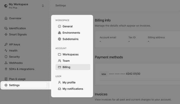 settings new blog