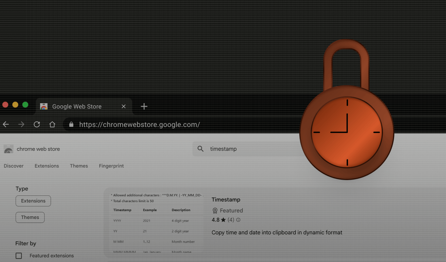 Image for Chromium extensions timestamp leaks